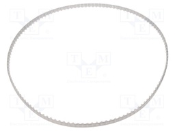 Timing belt; T5; W: 6mm; H: 2.2mm; Lw: 630mm; Tooth height: 1.2mm