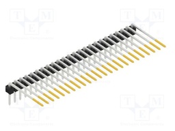 Connector: pin strips; pin header; male; PIN: 24; 2.54mm; THT; 1x24