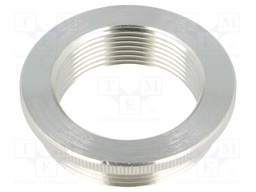 Reduction of threads for glands; Int.thread: M32; brass; nickel