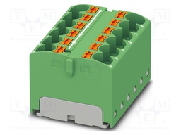 Splice terminal: rail; 32A; 450V; push-in; PA; L: 21.7mm; 0.2÷6mm2