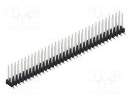 Connector: pin strips; pin header; male; PIN: 68; 2.54mm; SMT; 2x34