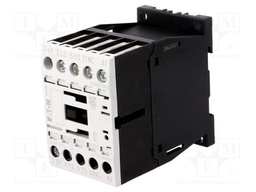 Contactor: 3-pole; NO x3; Auxiliary contacts: NC; 24VAC; 7A; DILM7