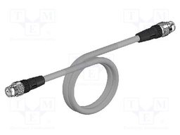 Cable: for sensors/automation; XS5-T; IP67; 10m; PIN: 4; -25÷75°C