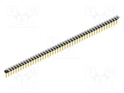 Connector: pin strips; pin header; male; PIN: 46; 2mm; THT; 1x46