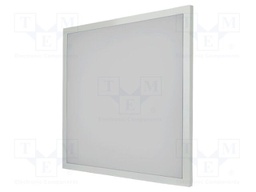 Lamp: LED light panel; 36W; 230VAC; neutral white; 110°; 4000K