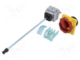 Switch-disconnector; Poles: 3+N; DIN,on panel; 40A; 3LD3; 18.5kW