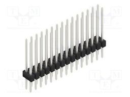 Connector: pin strips; pin header; male; PIN: 30; 2.54mm; THT; 2x15