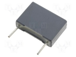 Capacitor: polyester; 220nF; 160VAC; 250VDC; Pitch: 15mm; ±10%