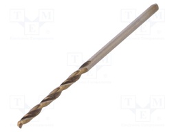 Drill bit; for metal; Ø: 2mm; L: 49mm; HSS; Working part len: 24mm