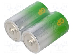 Battery: alkaline; D; 1.5V; non-rechargeable; 2pcs; SUPER G-TECH