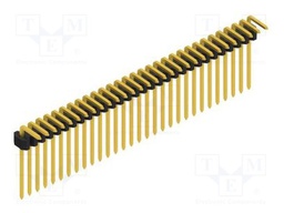 Connector: pin strips; pin header; male; PIN: 30; 1.27mm; THT; 1x30