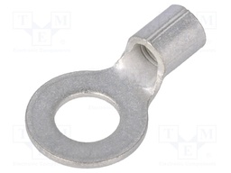 Ring terminal; M6; 2.62÷6.64mm2; crimped; for cable; tinned