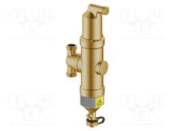 Dirt/air separator; IBF; max.10bar; Filter: magnetic,mesh; 500um