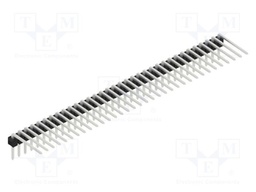 Connector: pin strips; pin header; male; PIN: 34; 2.54mm; THT; 1x34