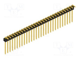 Connector: pin strips; pin header; male; PIN: 29; 2.54mm; THT; 1x29