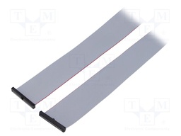 Ribbon cable with IDC connectors; Tape ph: 0.64mm; 609.6mm