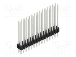 Connector: pin strips; pin header; male; PIN: 30; 1.27mm; THT; 2x15