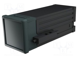 Enclosure: panel; X: 48mm; Y: 48mm; Z: 100mm; ABS + PC,PPO; black