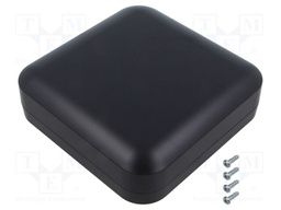 Enclosure: multipurpose; X: 160mm; Y: 160mm; Z: 45mm; 1556; ABS; black