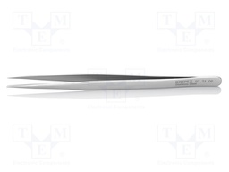 Tweezers; 140mm; Blades: straight; Blade tip shape: sharp