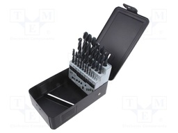 Drill set; 25pcs.