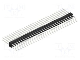 Connector: pin strips; pin header; male; PIN: 58; 2.54mm; SMT; 2x29