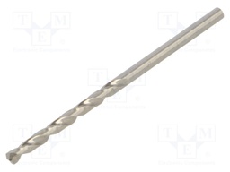 Drill bit; for metal; Ø: 2.5mm; high speed steel grounded HSS-G