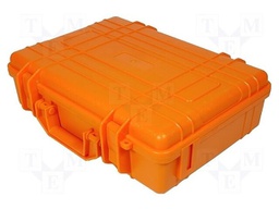 Suitcase: tool case; 420x300x120mm; ABS; IP67