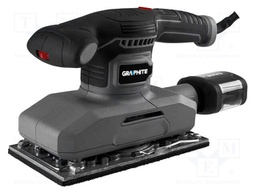 Finishing sander; electric; 380W; 230VAC; 115x230mm; Mounting: bur