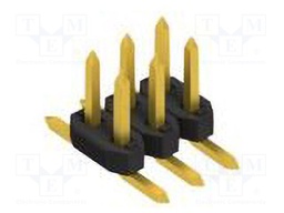 Connector: pin strips; pin header; male; PIN: 6; 2mm; SMT; 2x3; 100V