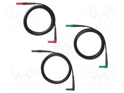 Test leads; Urated: 1.5kV; Inom: 30A; Len: 2m; test leads x3