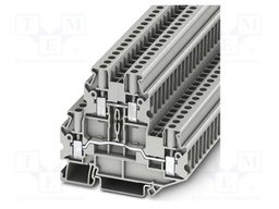 Splice terminal: rail; UT; PA; L: 64.4mm; terminals: 4; W: 6.2mm