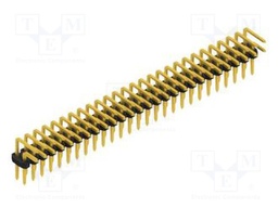 Connector: pin strips; pin header; male; PIN: 54; 2mm; THT; 2x27