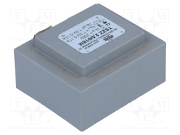 Transformer: encapsulated; 2.5VA; 230VAC; 7.5V; 7.5V; 0.167A; IP00