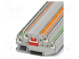 Splice terminal: rail; PA; L: 41.1mm; terminals: 4; W: 3.5mm; H: 86mm