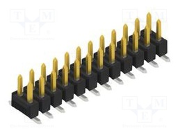 Connector: pin strips; pin header; male; PIN: 24; 2.54mm; SMT; 2x12
