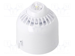 Signaller: lighting-sound; 17÷60VDC; horn,flashing light; LED