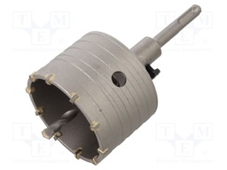 Hole saw; for concrete; SDS-Plus®; with pilot drill; 80mm