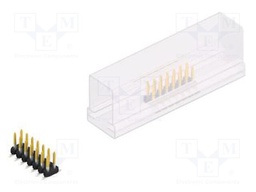 Connector: pin strips; pin header; male; PIN: 14; 2mm; SMT; 2x7; 100V