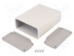 Enclosure: multipurpose; with fixing lugs,with panel; TEKAL