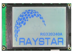 Display: LCD; graphical; 320x240; STN Positive; gray; 166x109x13mm