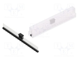 Connector: pin strips; pin header; male; PIN: 35; 2.54mm; SMT; 1x35