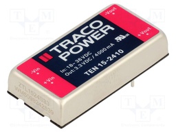 Converter: DC/DC; 13.2W; Uin: 18÷36V; 3.3VDC; Iout: 4A; 500kHz