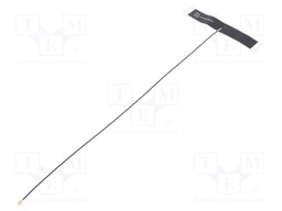 Antenna; GSM,LTE; 1.1dBi,2.6dBi,3dBi; linear; U.FL; Len: 300mm