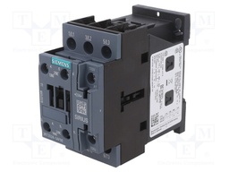Contactor: 3-pole; NO x3; Auxiliary contacts: NO + NC; 110VAC; 12A