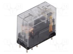 Relay: electromagnetic; DPDT; 24VDC; Icontacts max: 8A; max.240VAC