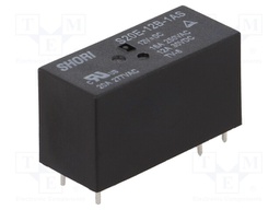 Relay: electromagnetic; SPST-NO; Ucoil: 12VDC; Icontacts max: 20A