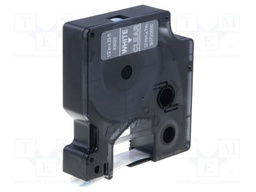 Tape; Width: 12mm; Colour: transparent; Character colour: white