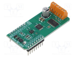 Click board; motor driver; I2C,SPI; DRV8245P; prototype board
