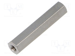 Screwed spacer sleeve